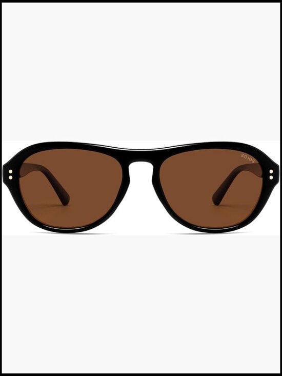 Retro Polarized Aviator Sunglasses with UV400 TAC Lenses main image 7